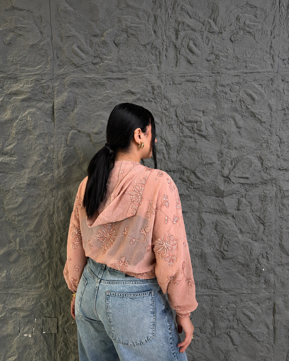 Embroidered Short Jacket