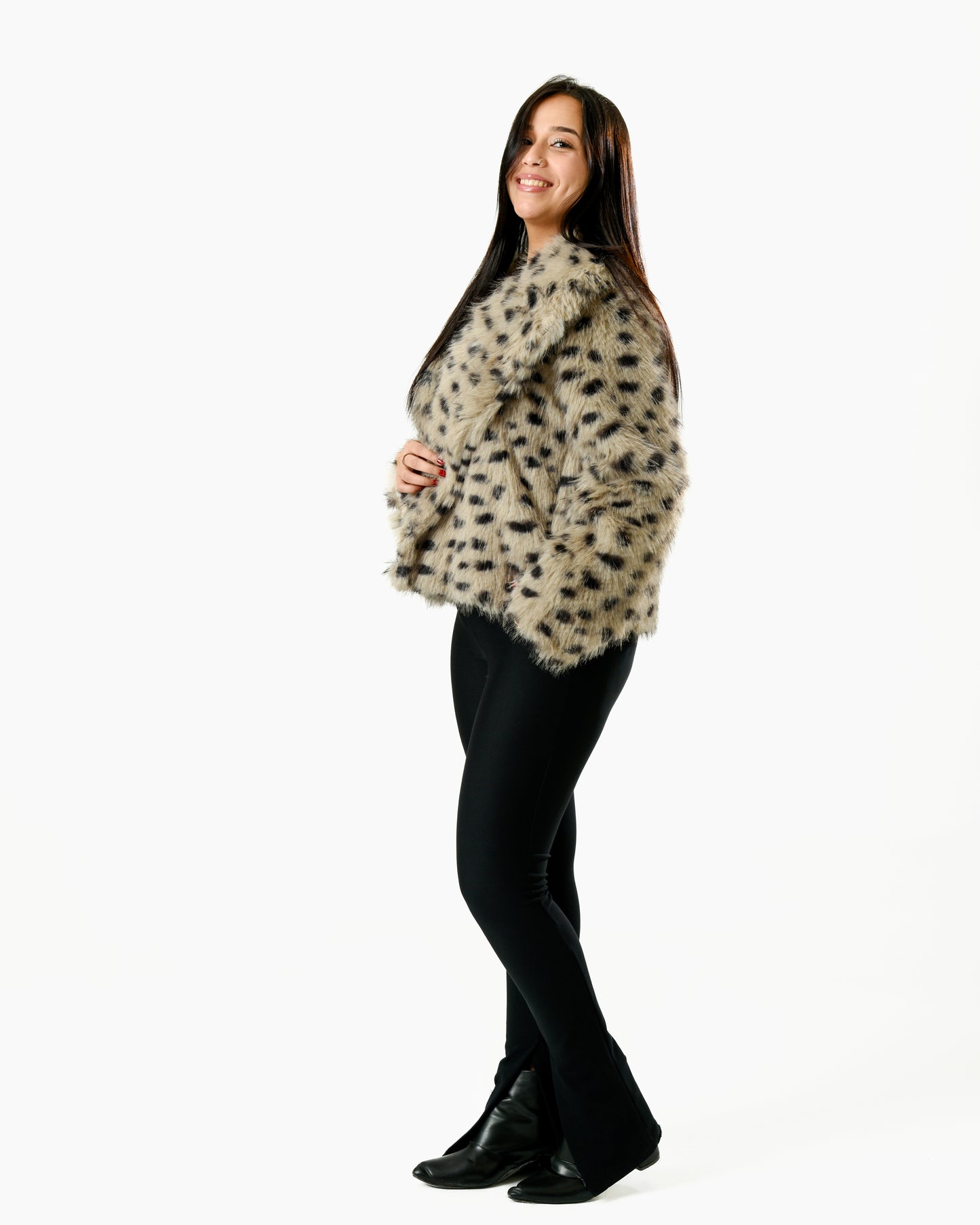 Leopard Fur Jacket