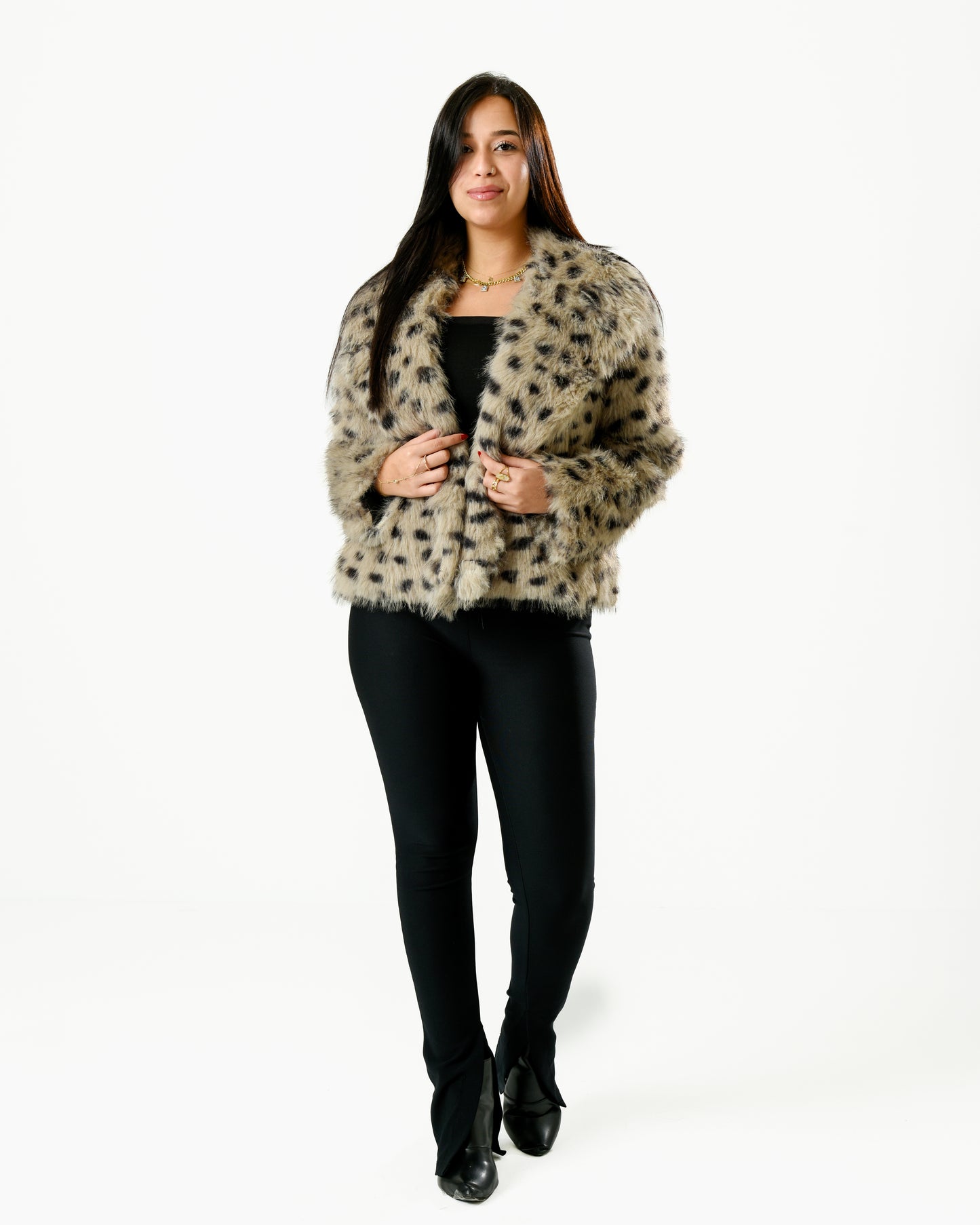 Leopard Fur Jacket