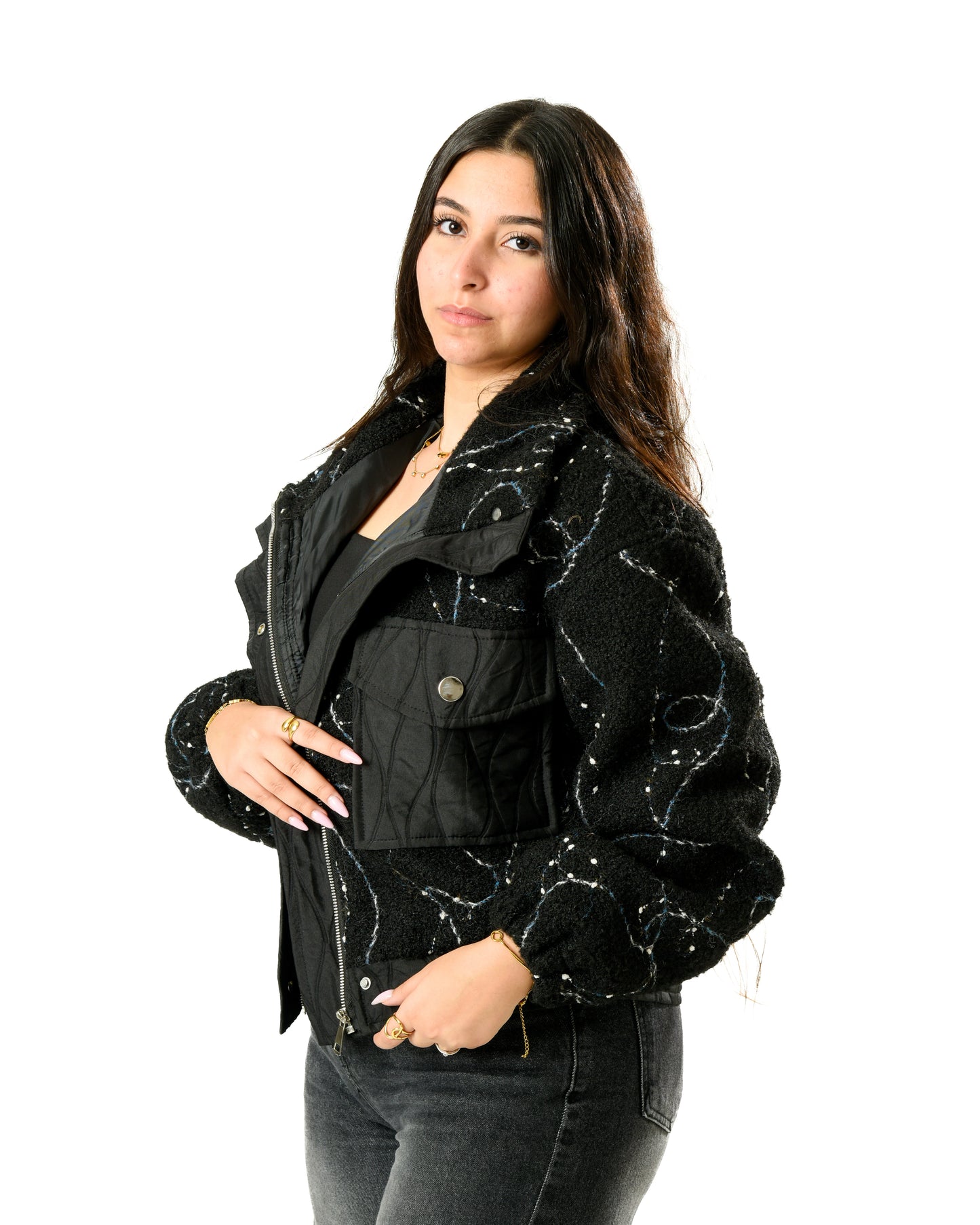 Teddybear &Tufted Kap Jacket