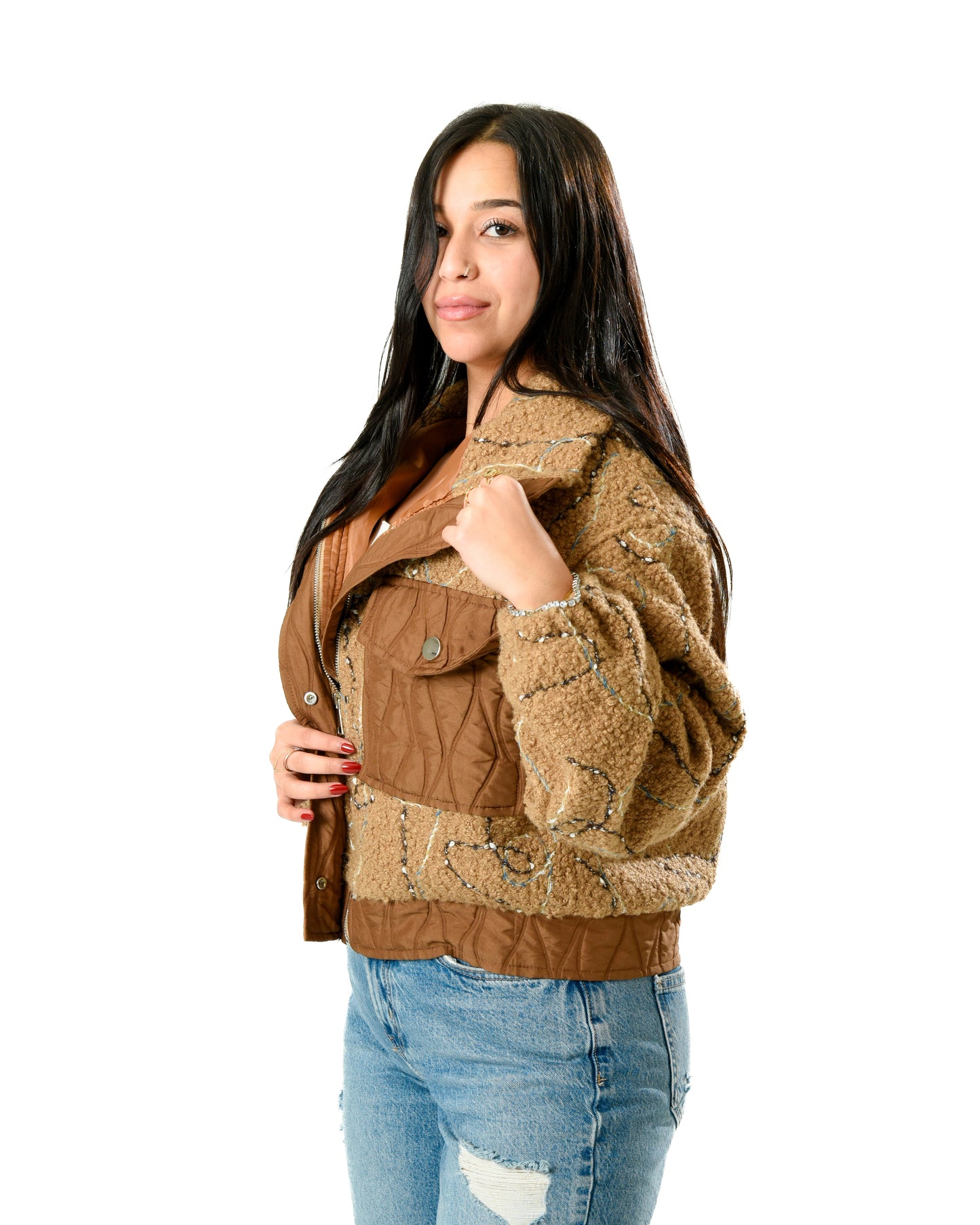 Teddybear &Tufted Kap Jacket