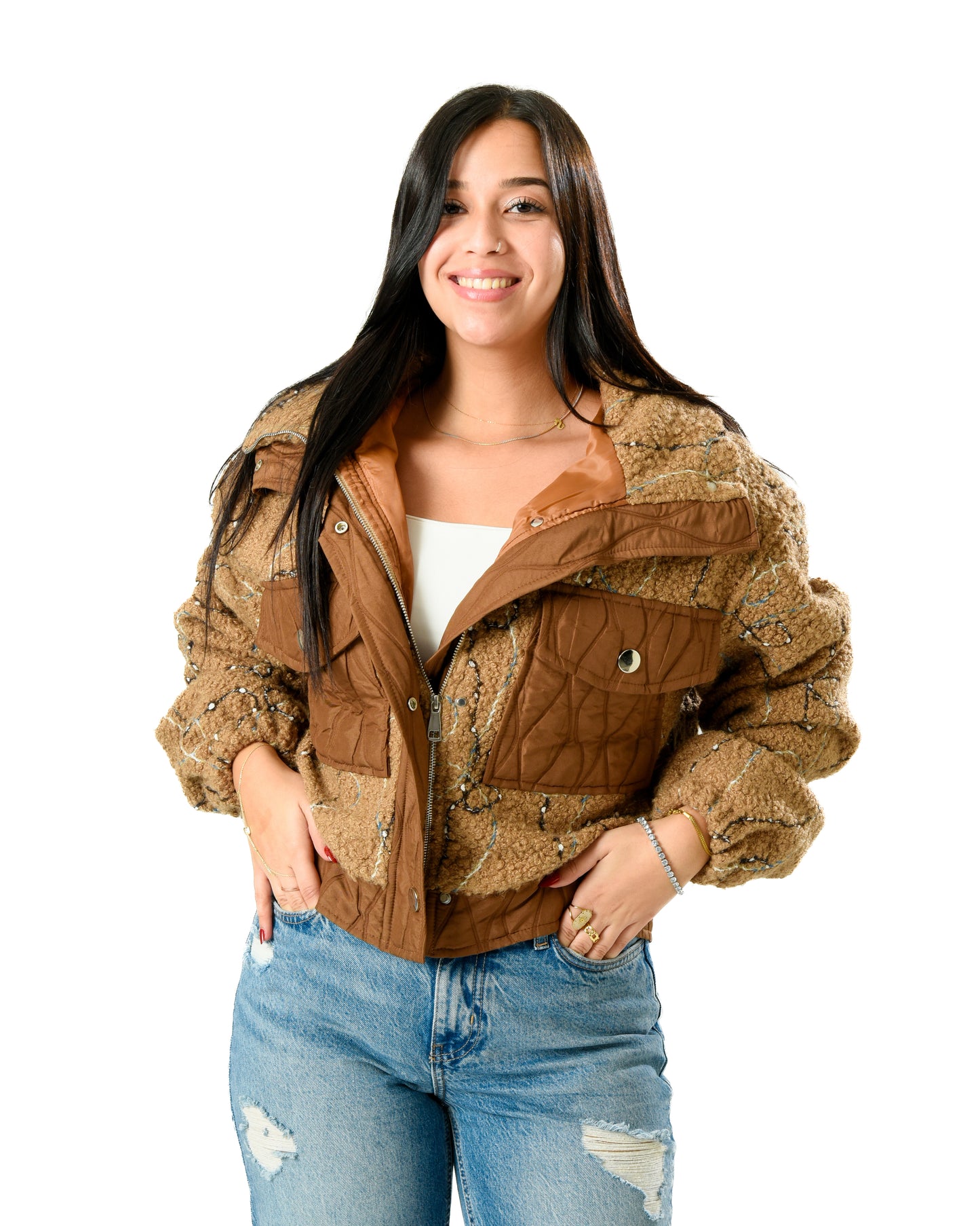 Teddybear &Tufted Kap Jacket
