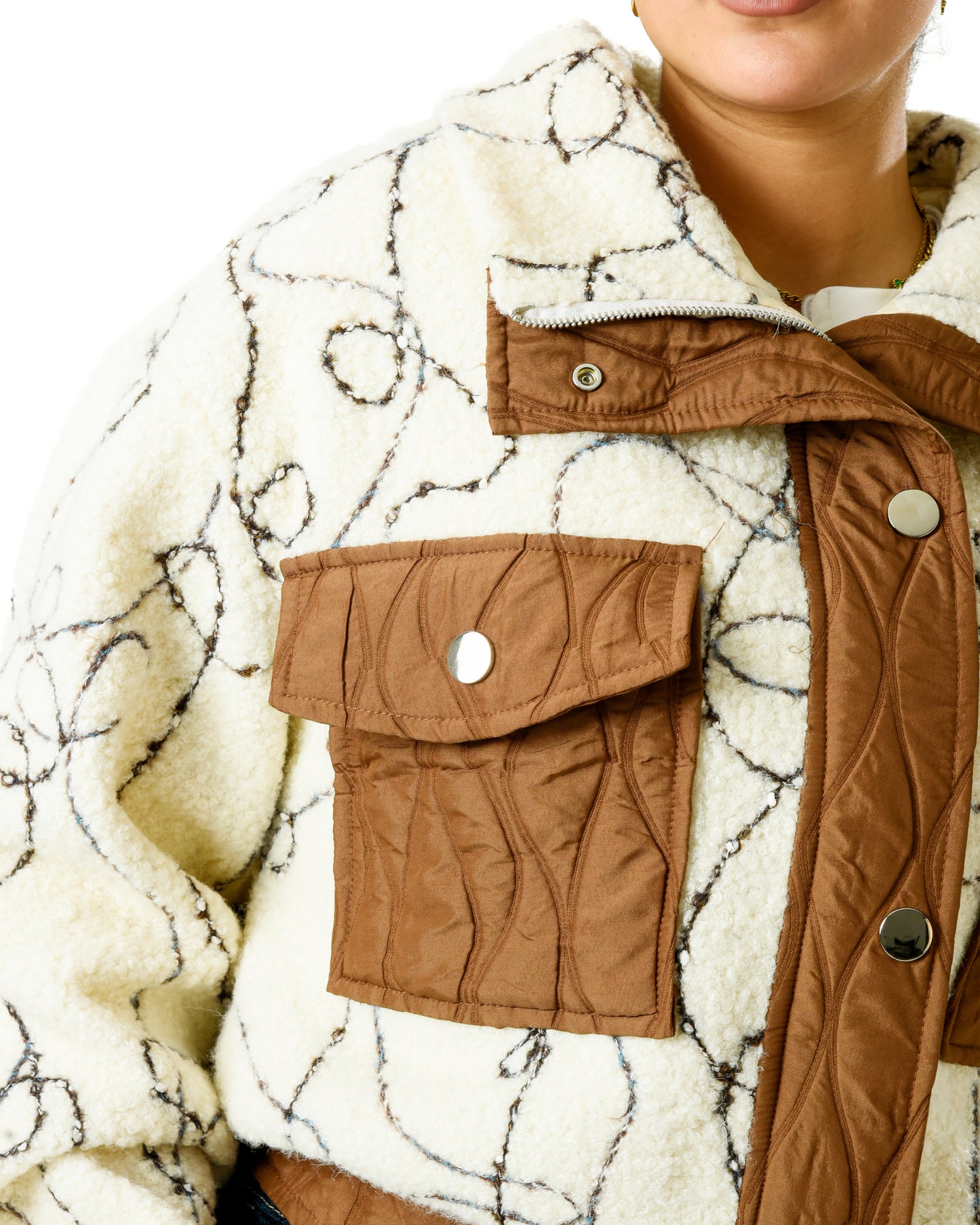 Teddybear &Tufted Kap Jacket