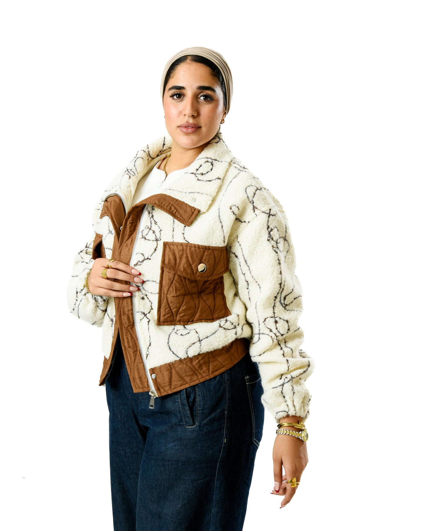 Teddybear &Tufted Kap Jacket