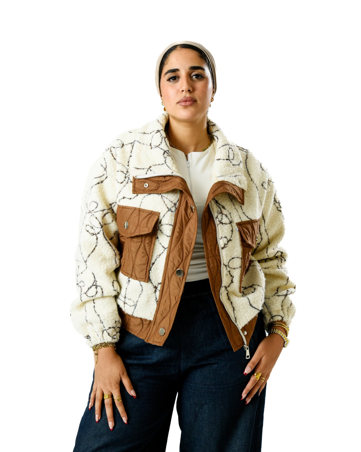 Teddybear &Tufted Kap Jacket