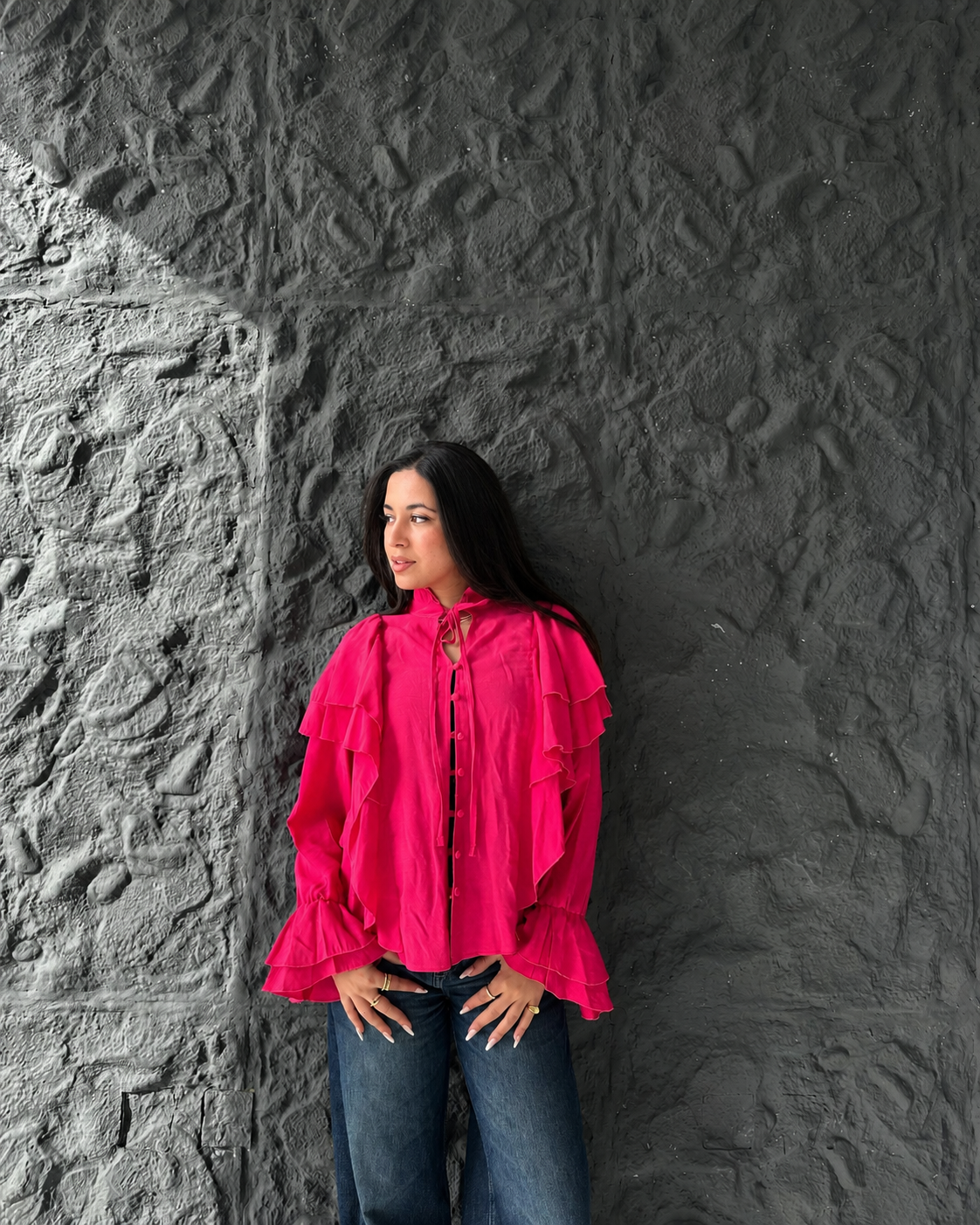 Ruffles Blouse C1