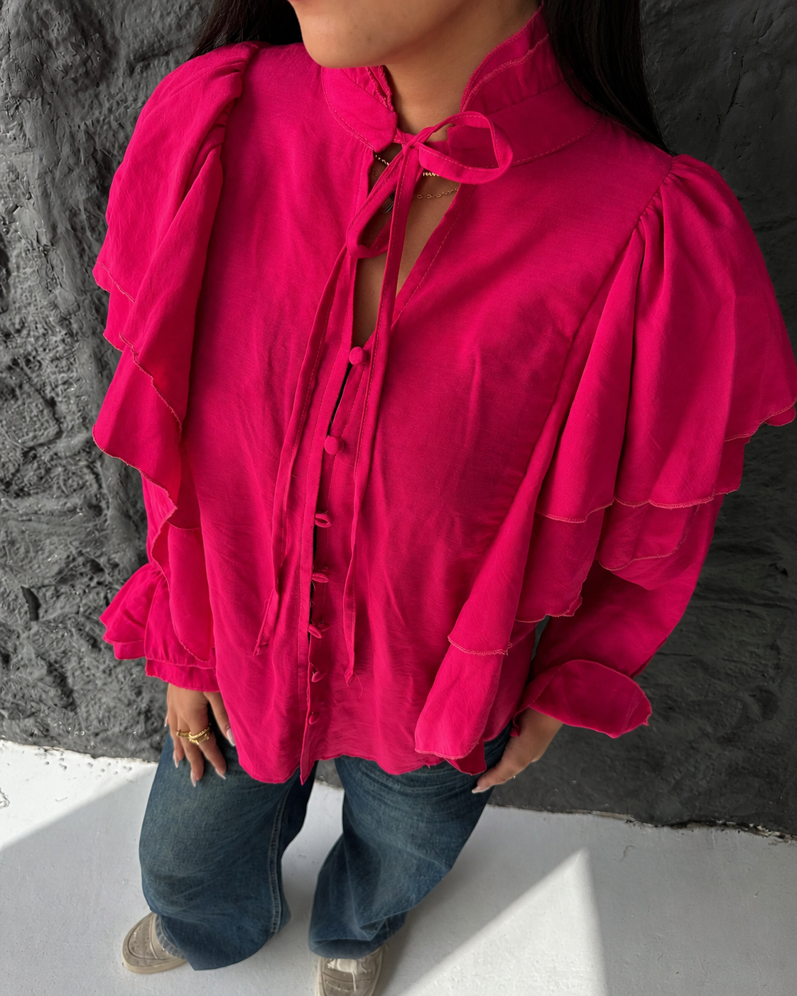 Ruffles Blouse C1