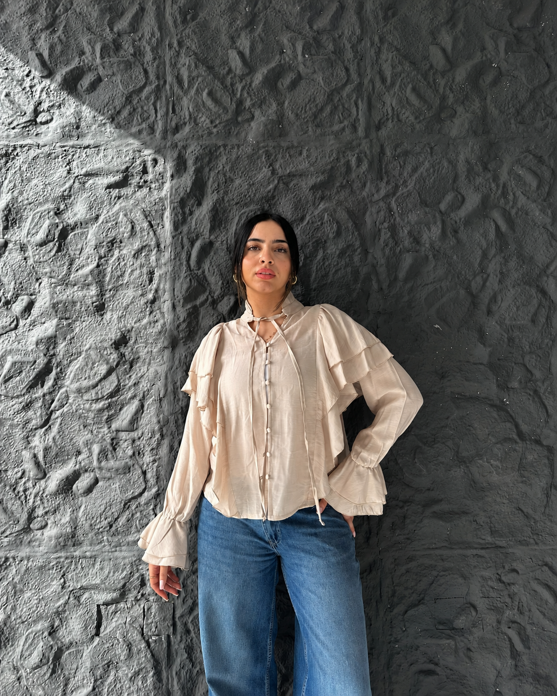Ruffles Blouse C1