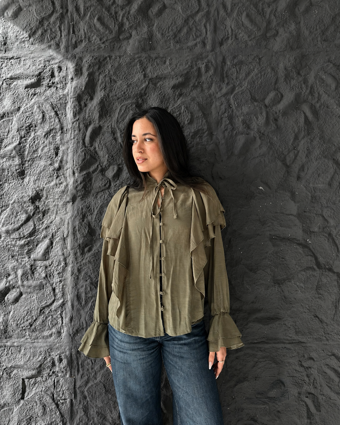 Ruffles Blouse C1