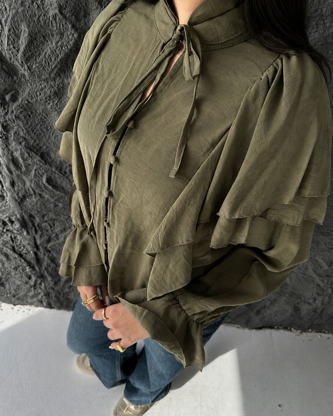 Ruffles Blouse C1