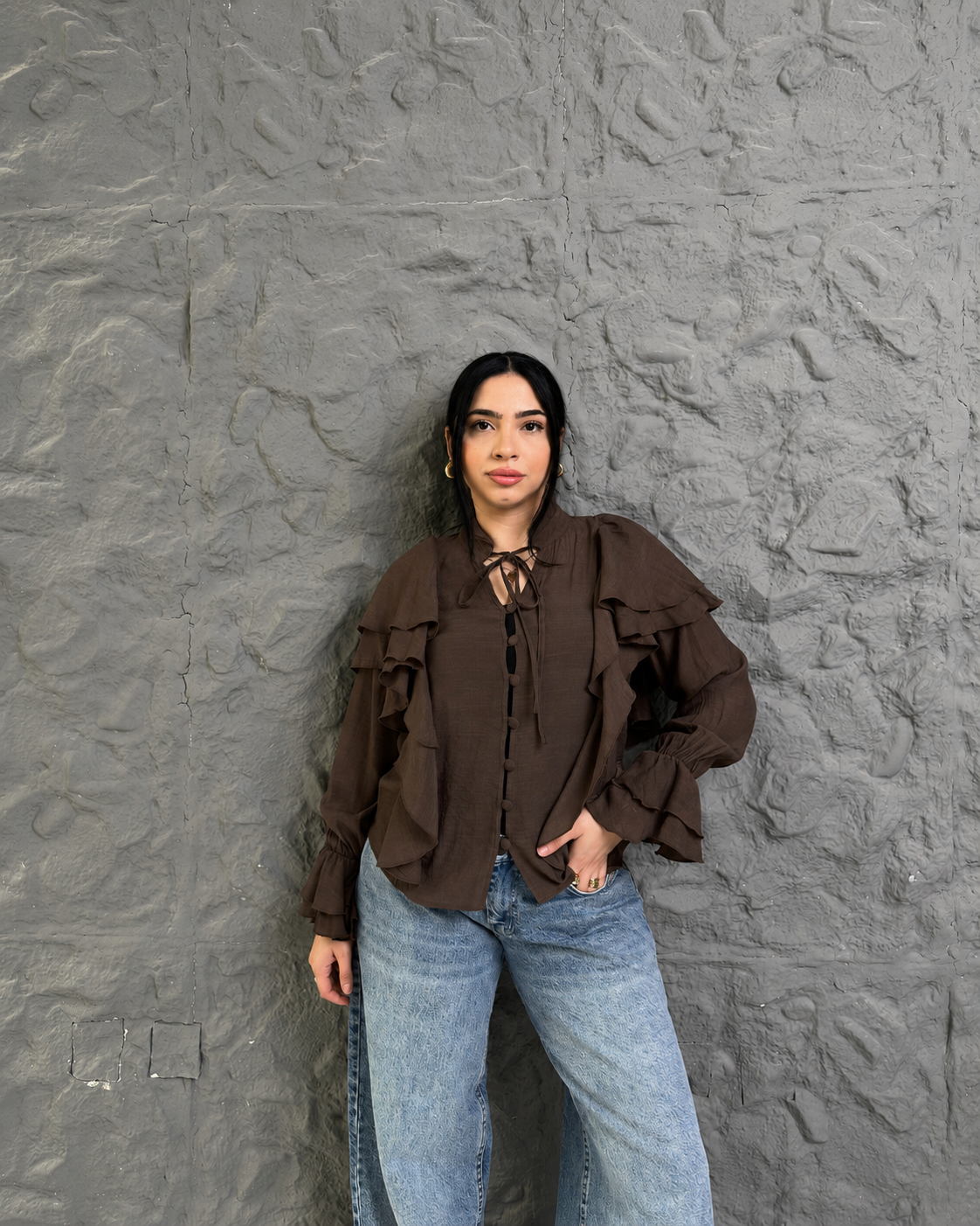 Ruffles Blouse C1
