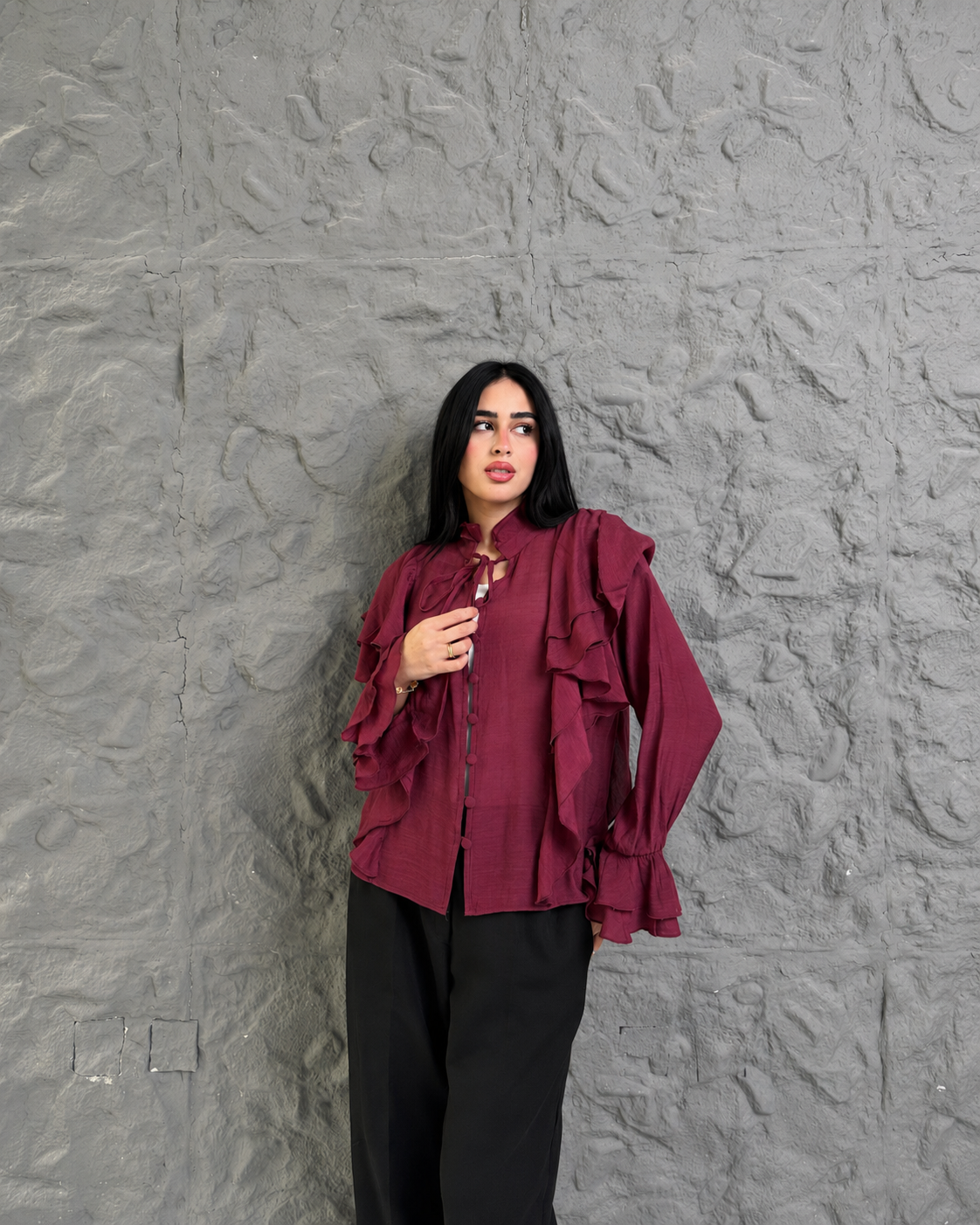 Ruffles Blouse C1