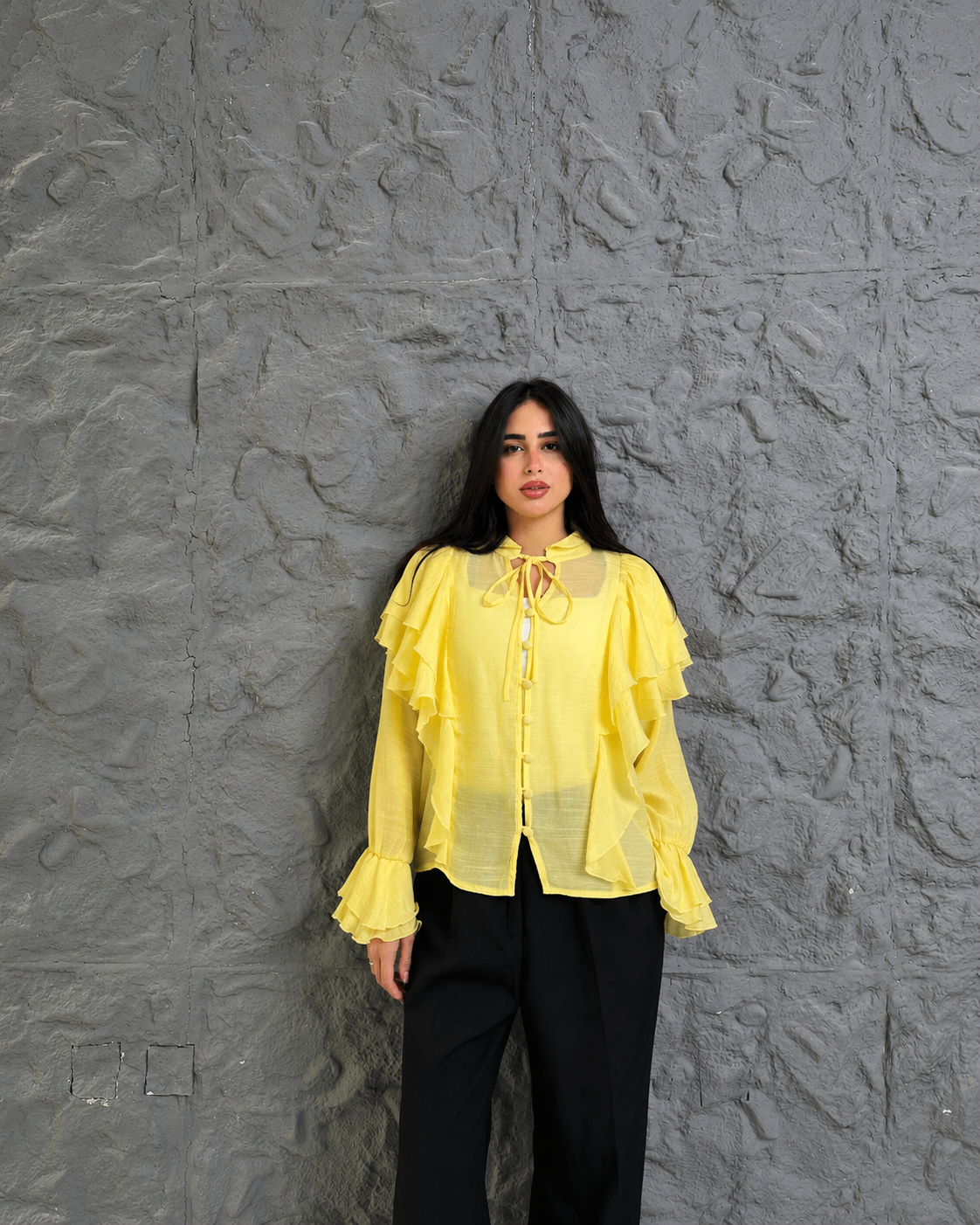 Ruffles Blouse C1