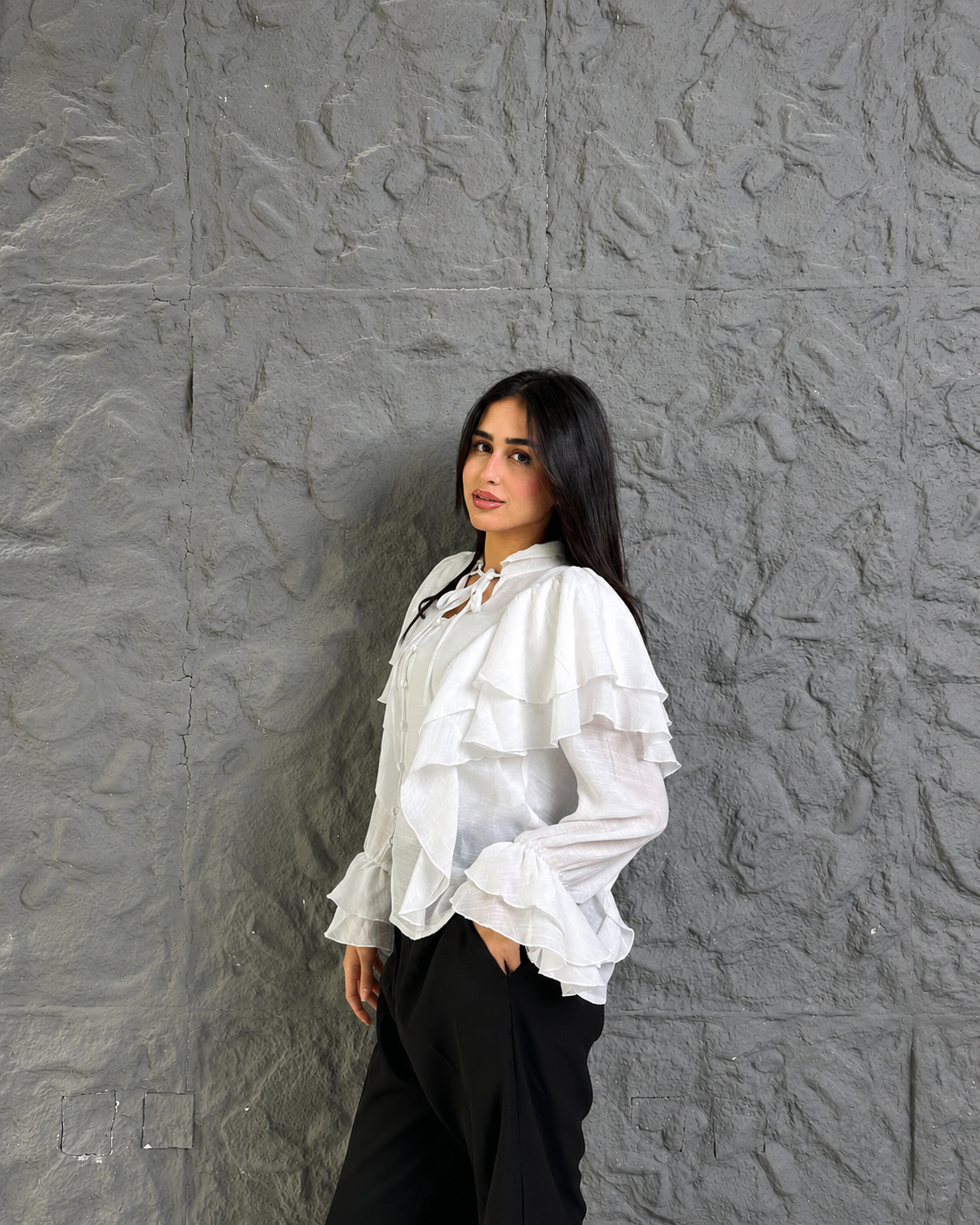 Ruffles Blouse C1