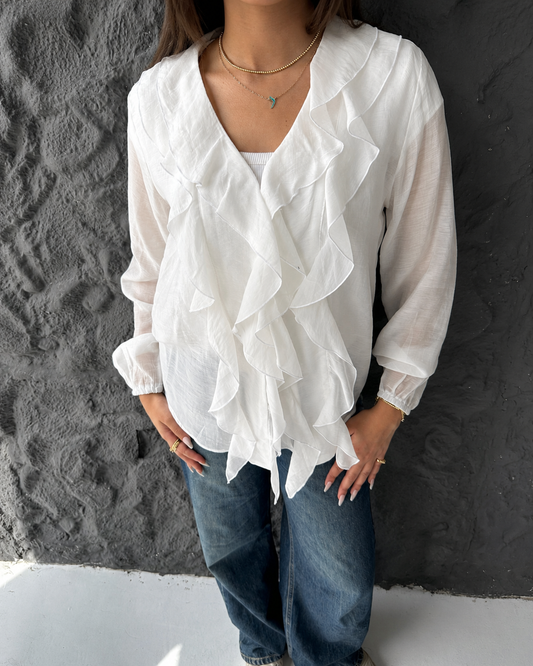 Ruffle Blouse C2