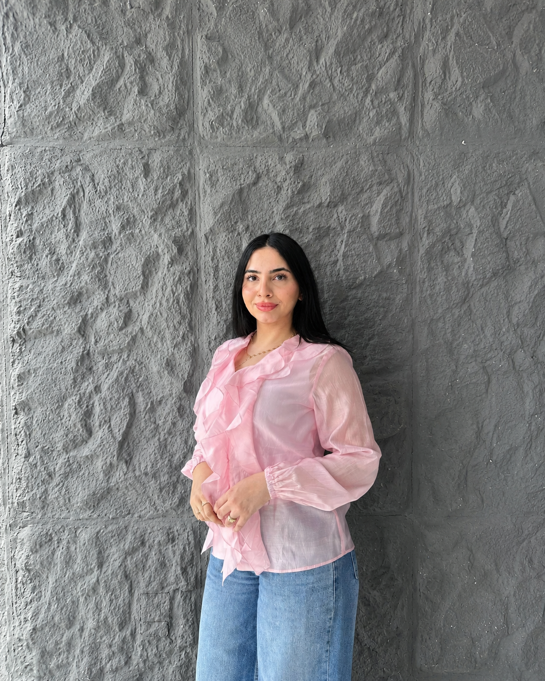 Ruffle Blouse C2