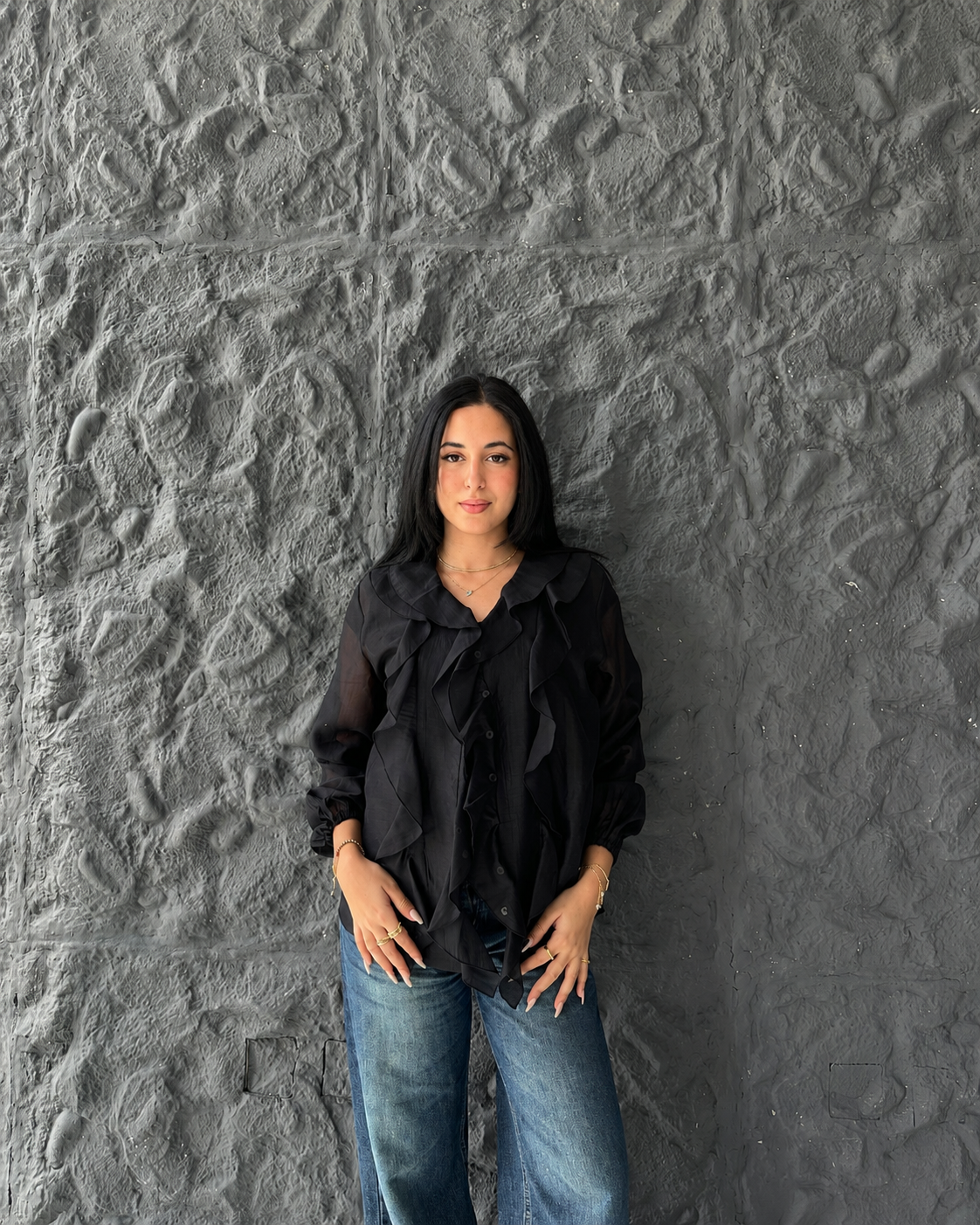 Ruffle Blouse C2