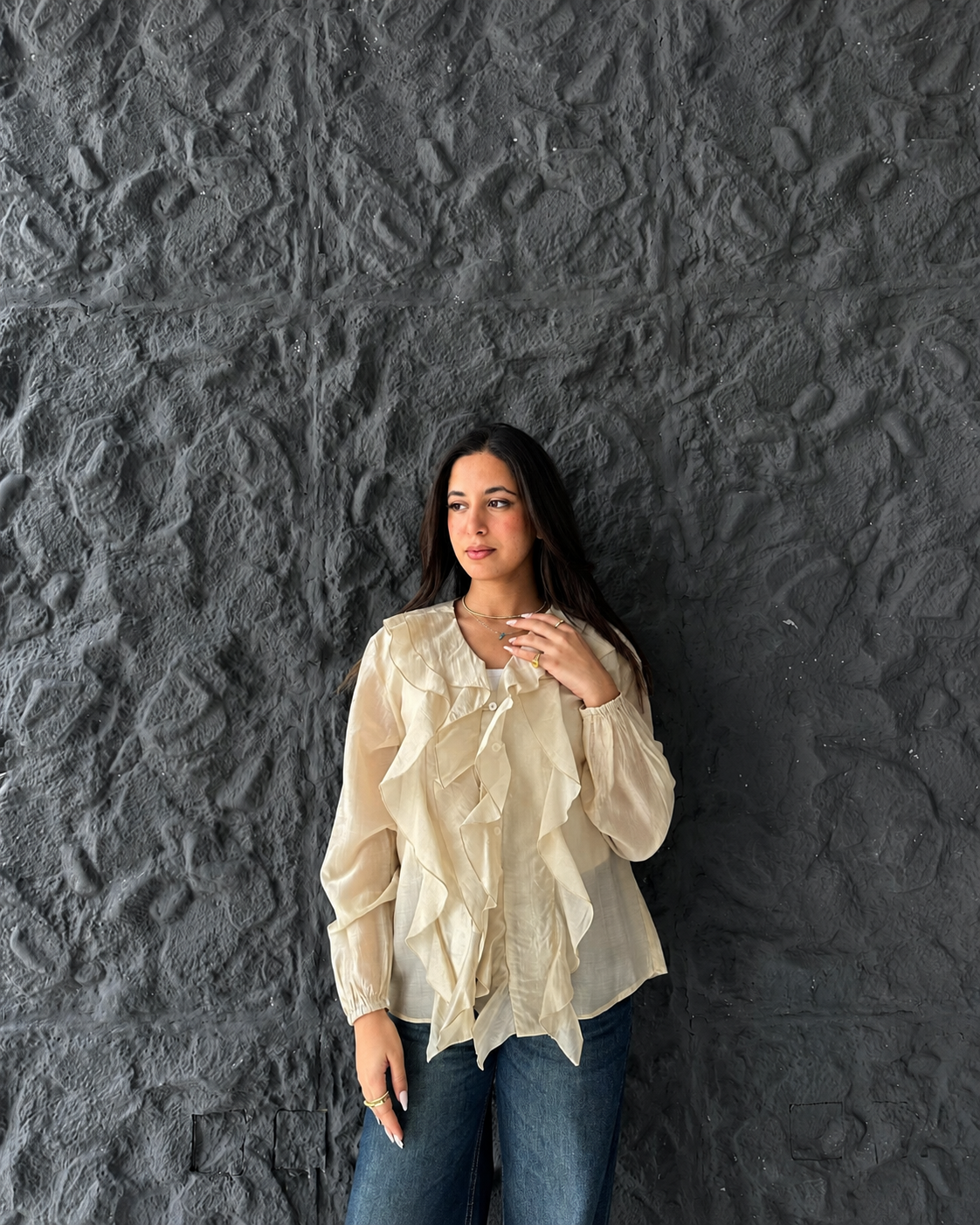Ruffle Blouse C2