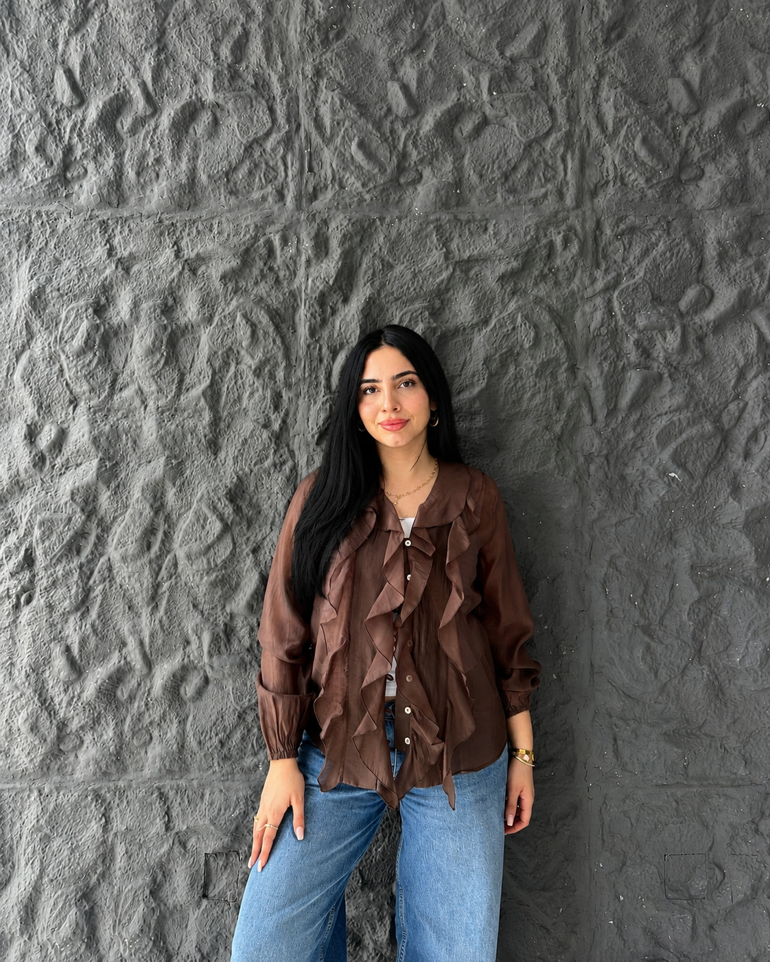 Ruffle Blouse C2