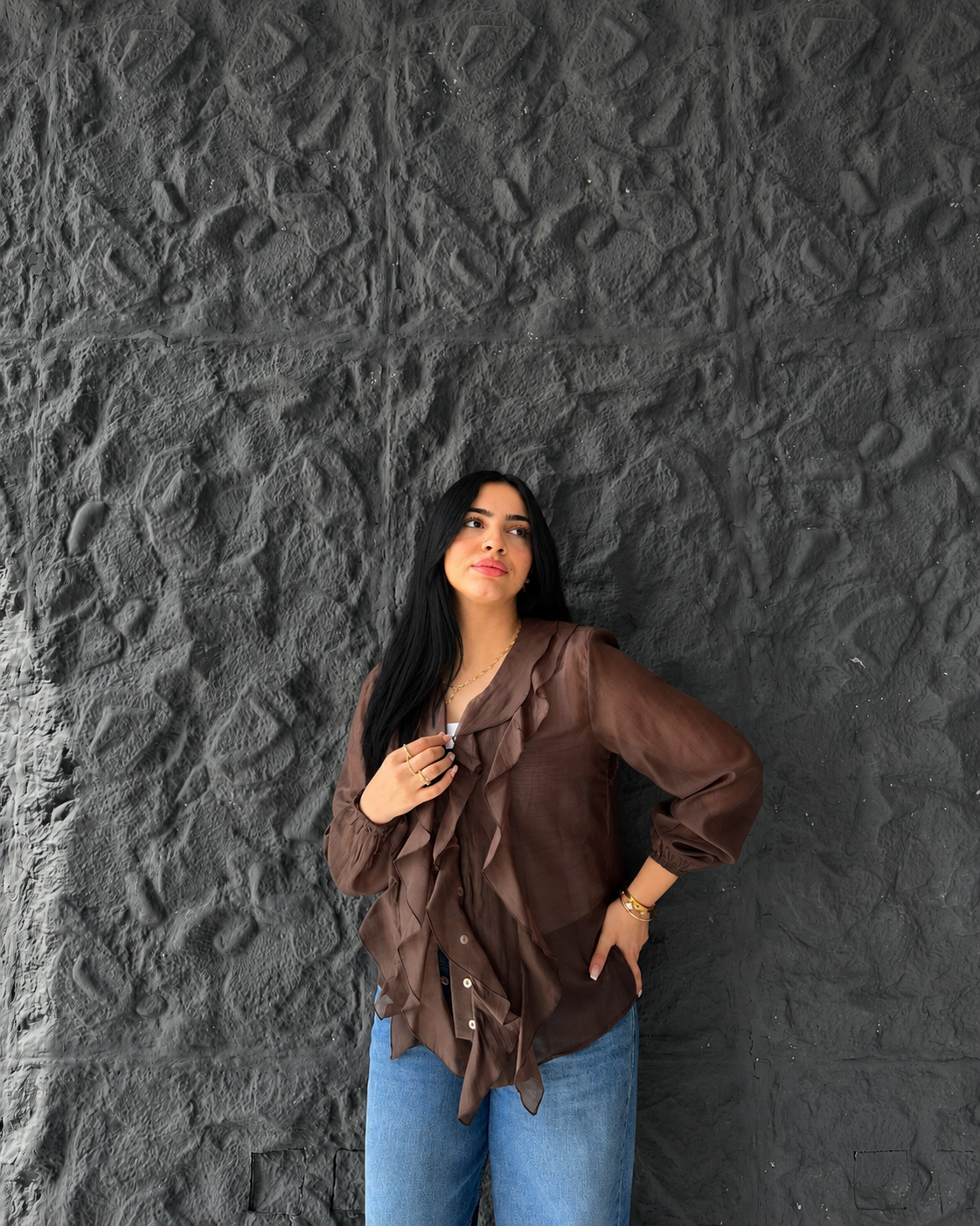 Ruffle Blouse C2