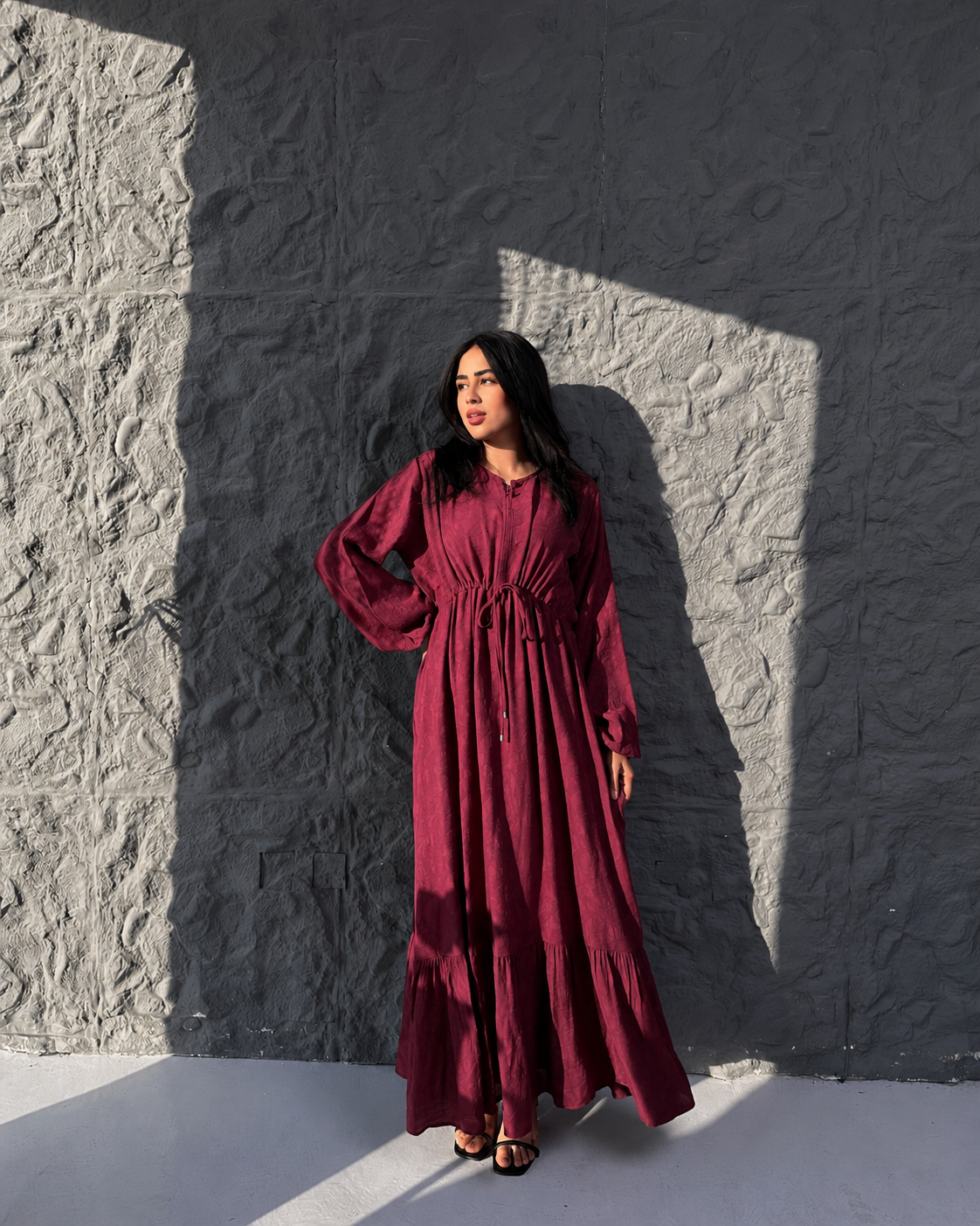Embroidered Cotton Dress