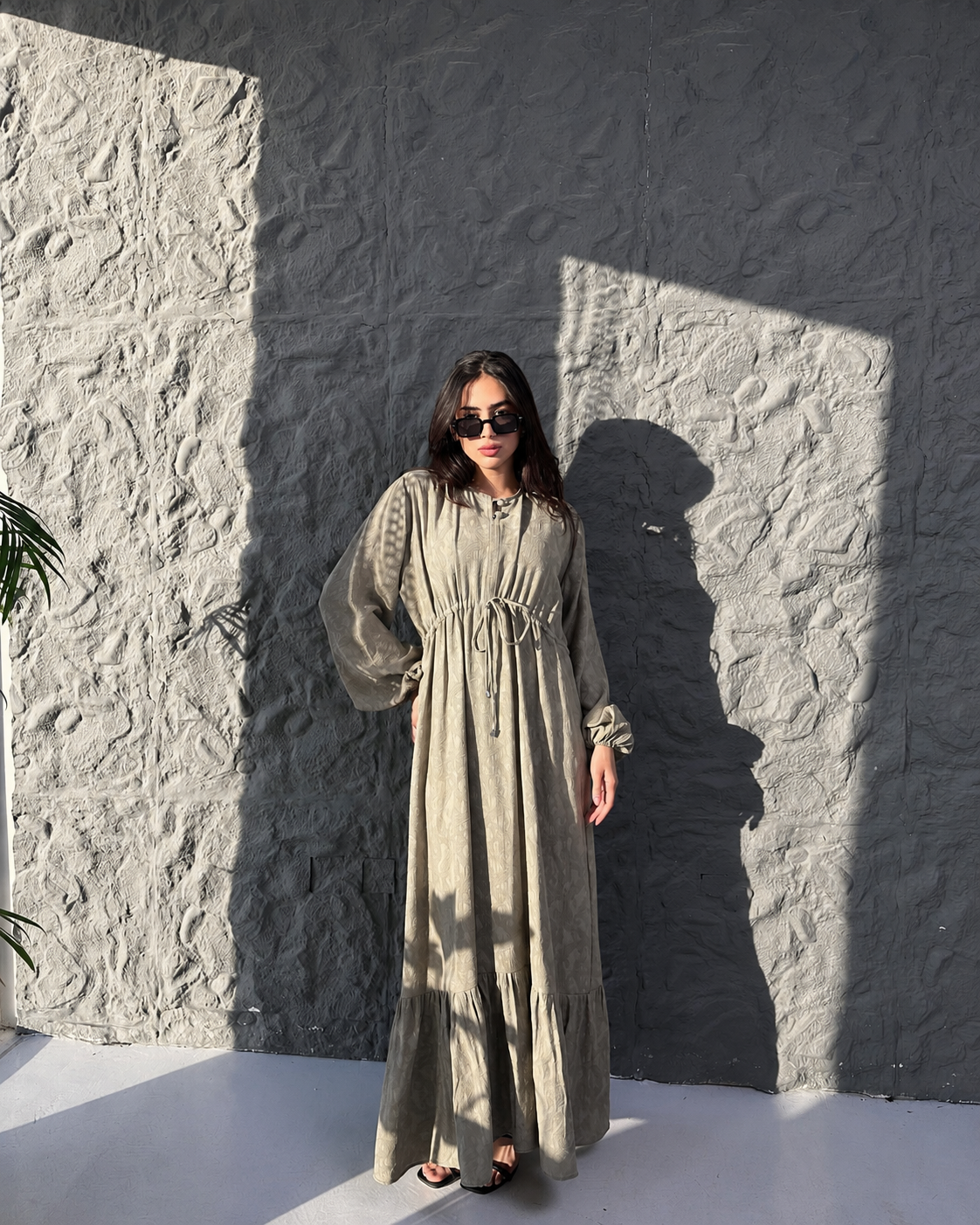 Embroidered Cotton Dress