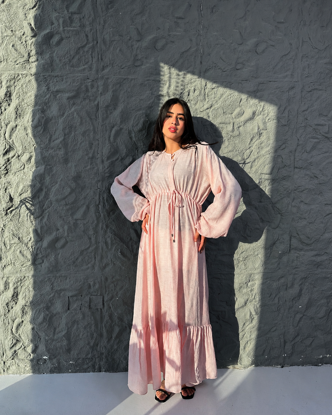 Embroidered Cotton Dress