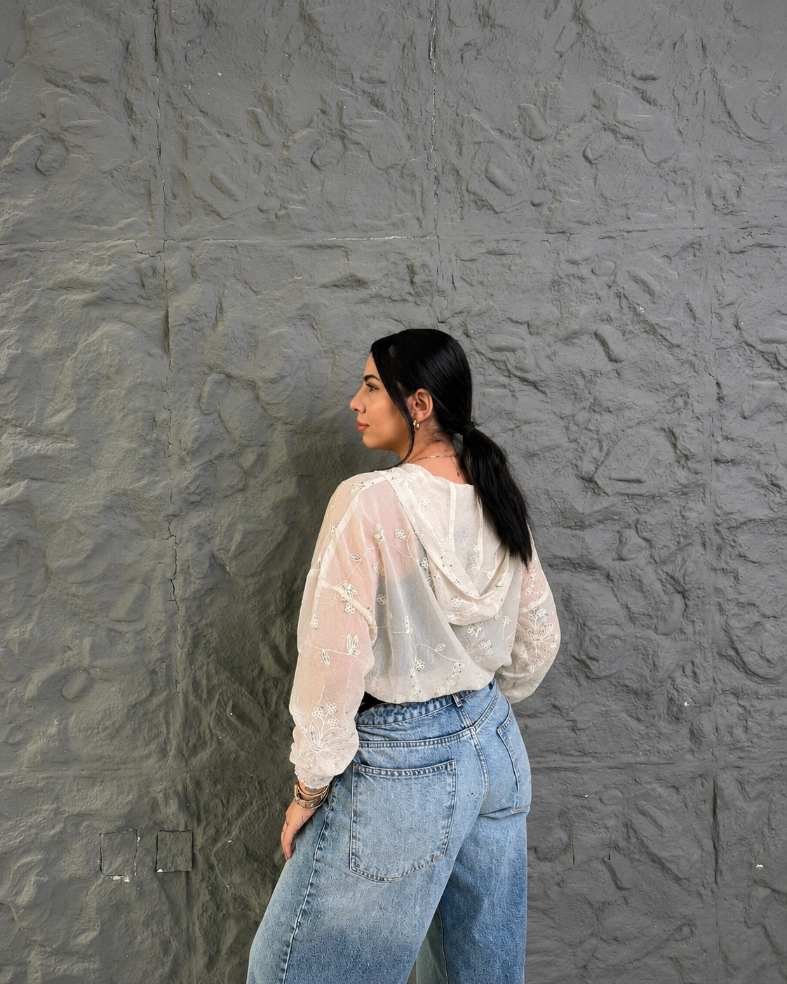 Embroidered Short Jacket