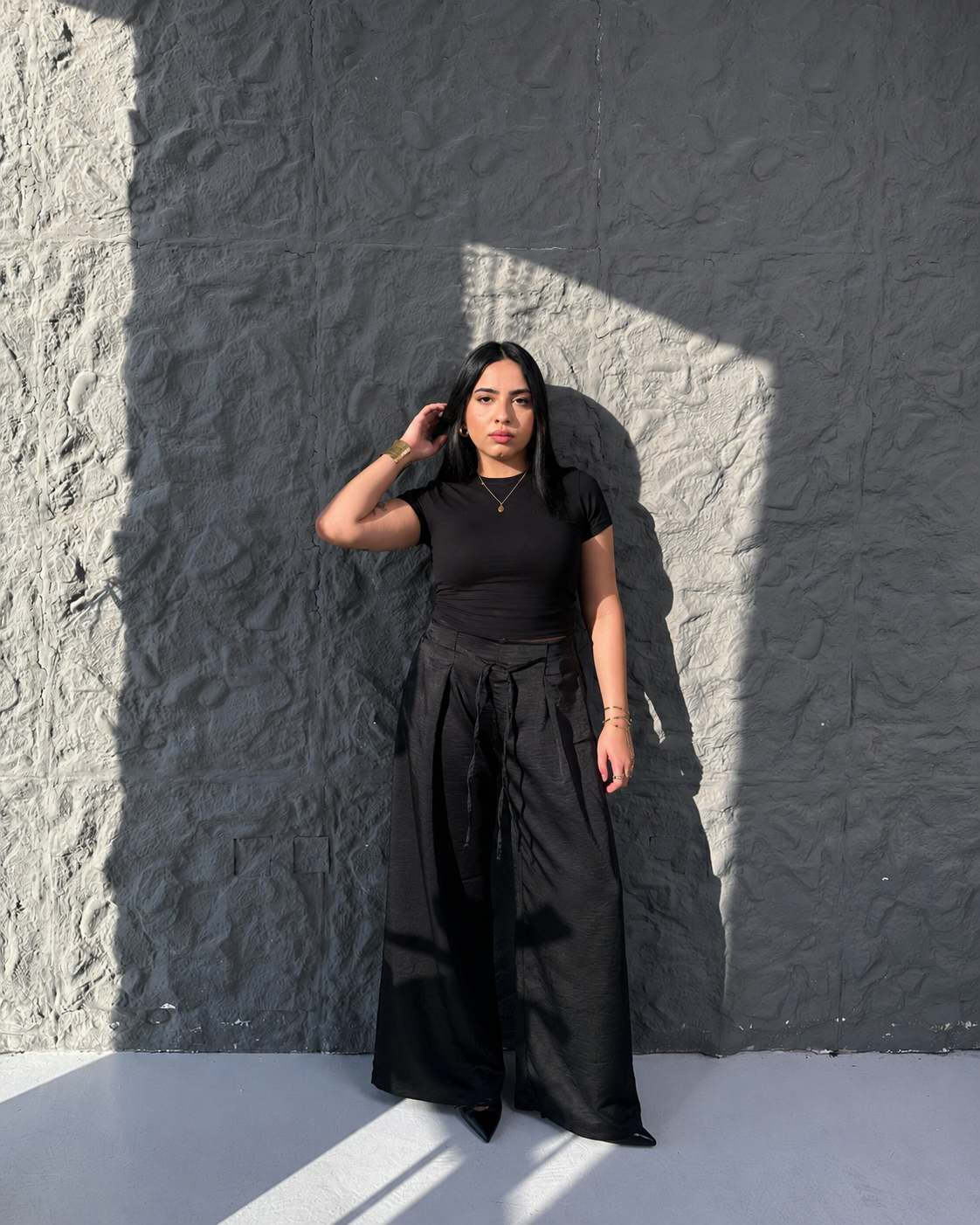 SATIN PANTS