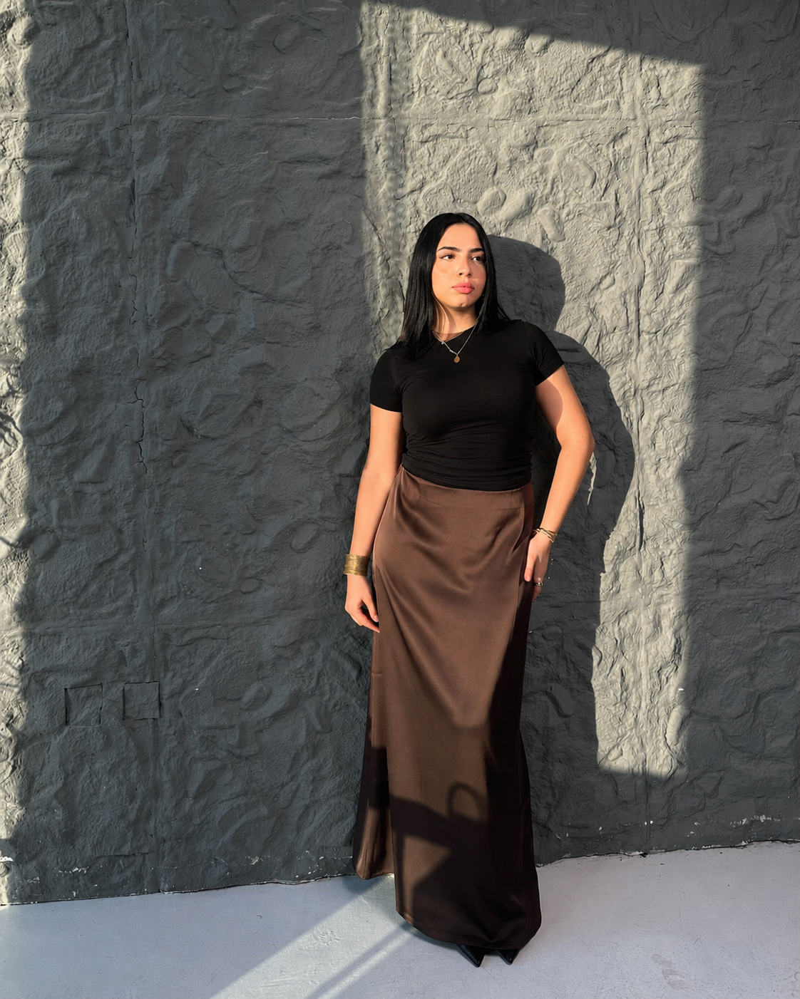 Satin Skirt