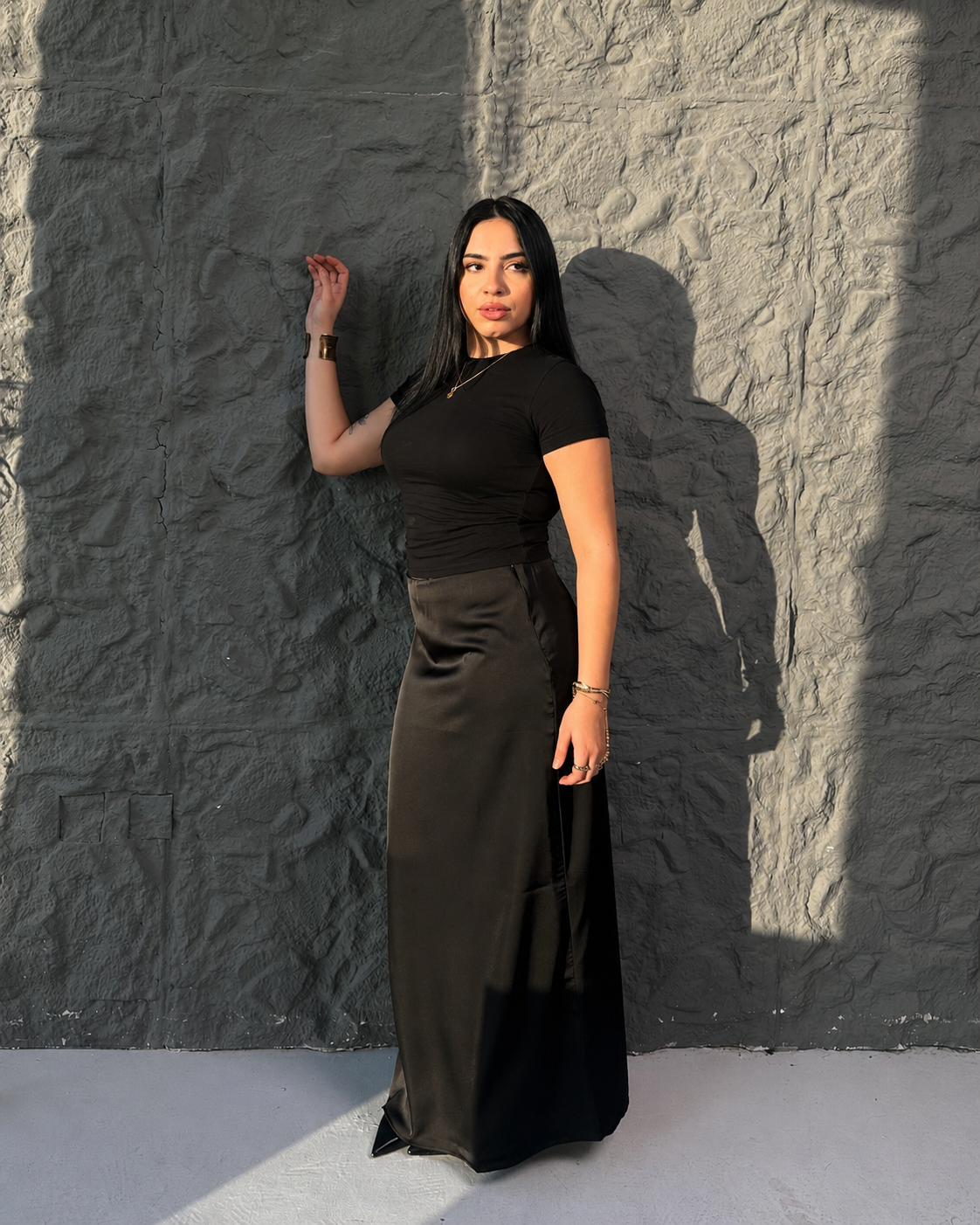 Satin Skirt