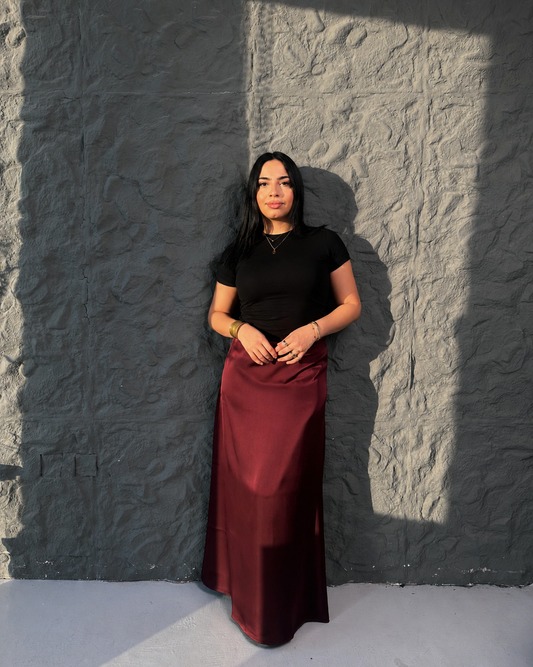 Satin Skirt