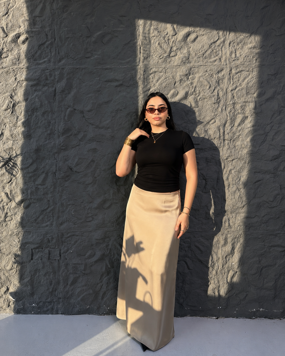 Satin Skirt