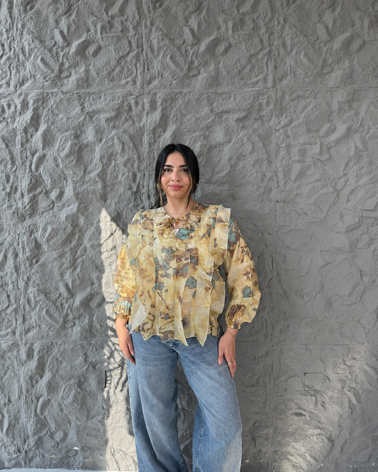 Ruffle Blouse