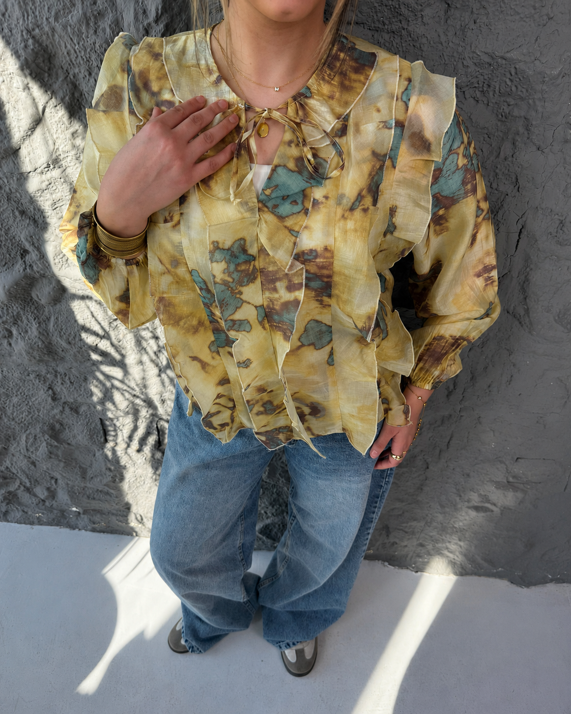 Ruffle Blouse