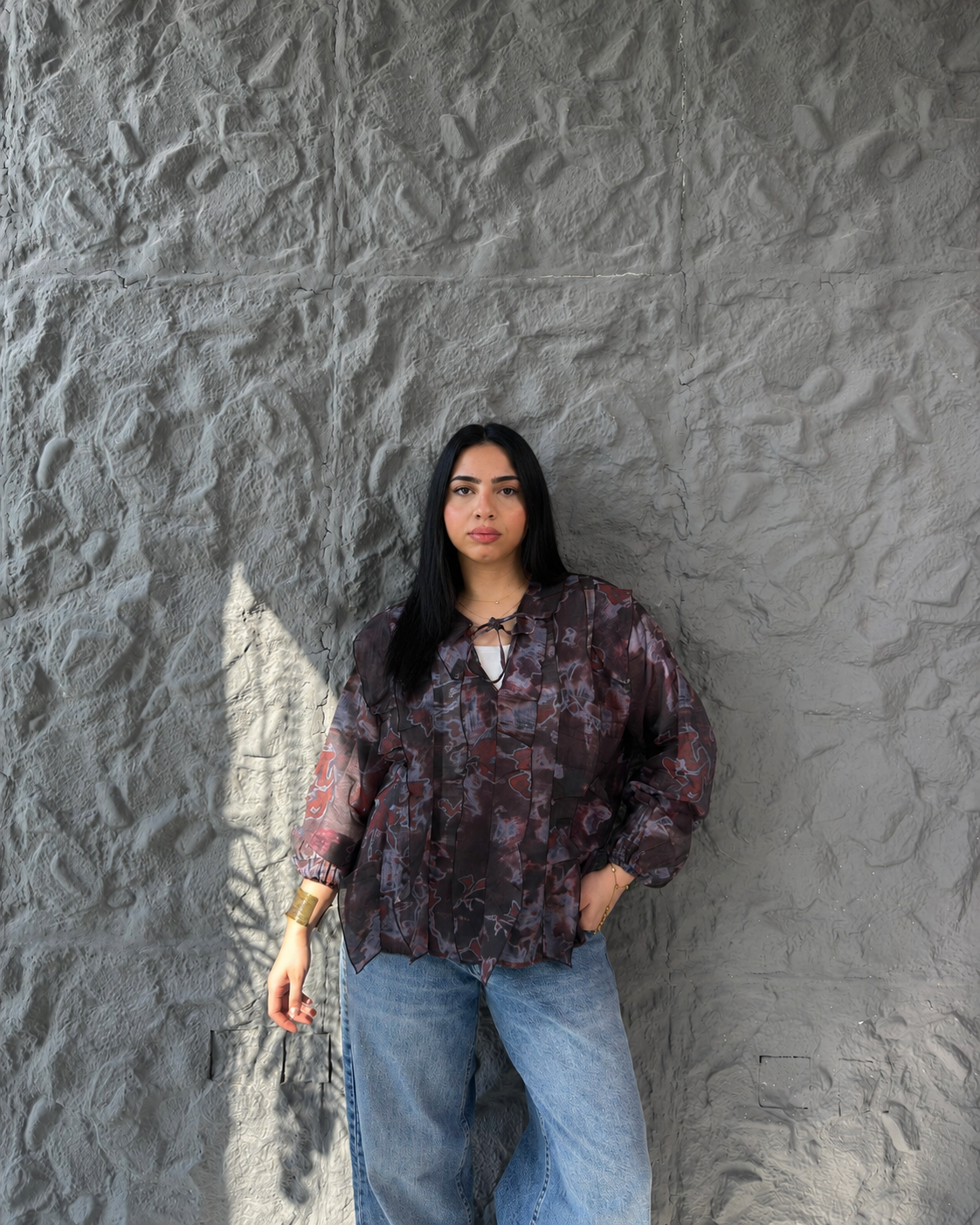 Ruffle Blouse