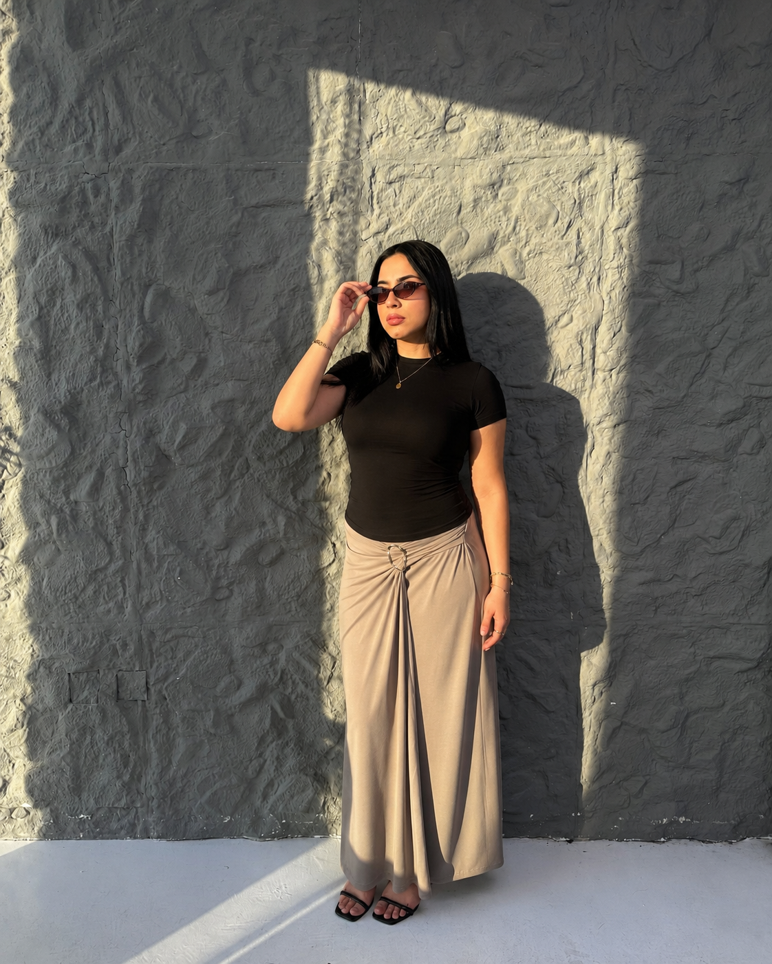 Royal Linen Skirt