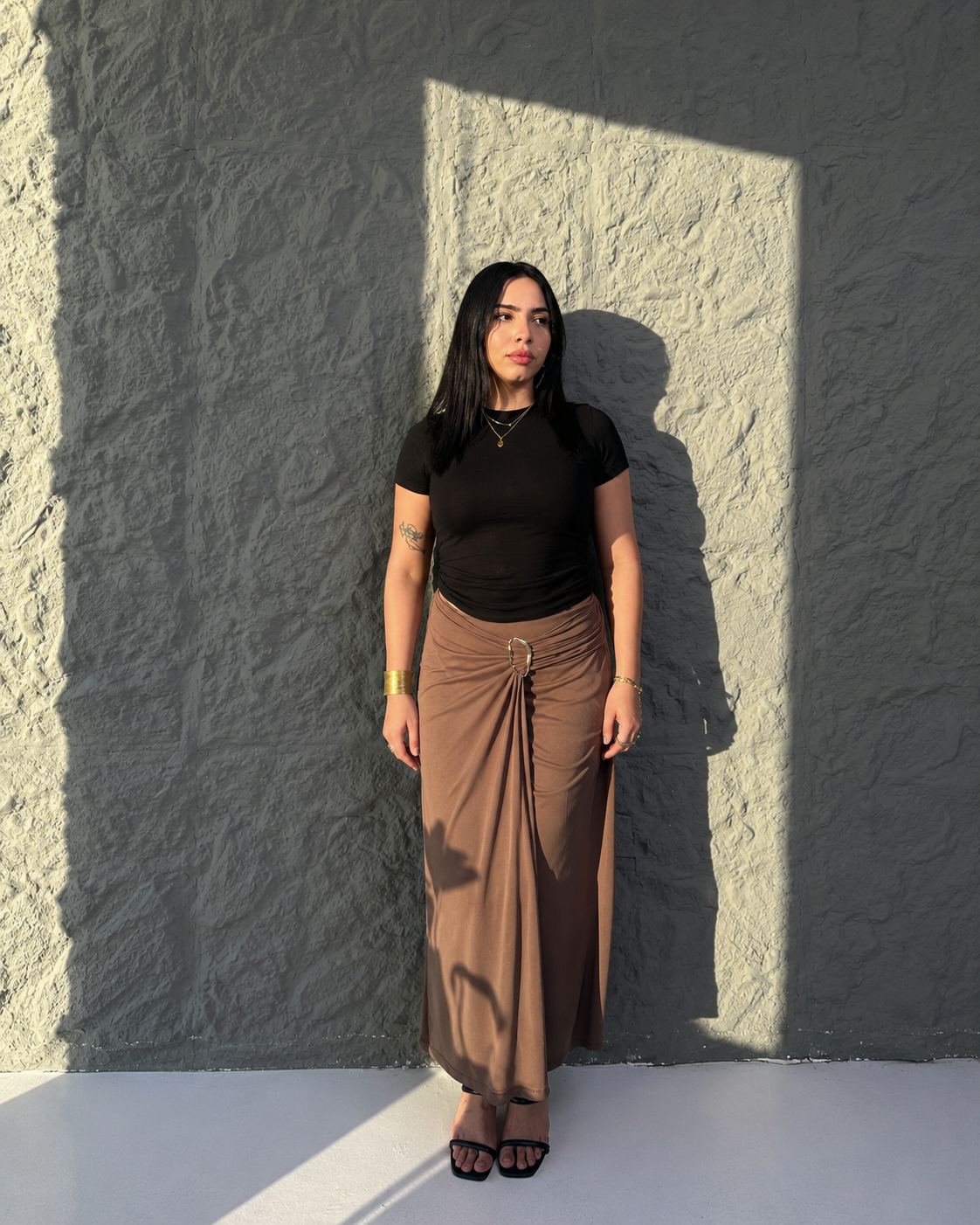 Royal Linen Skirt