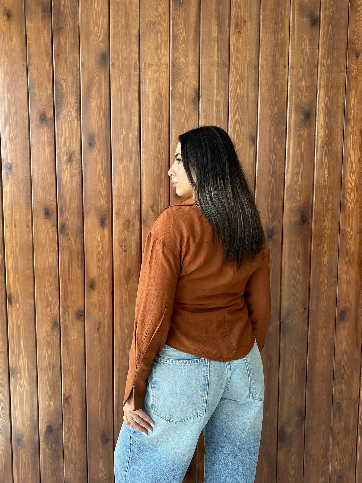 Warp Tie Blouse